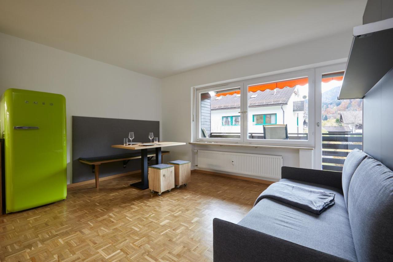 Heustuebl Apartment การ์มิช-พาร์เทนเคียร์เชน ภายนอก รูปภาพ